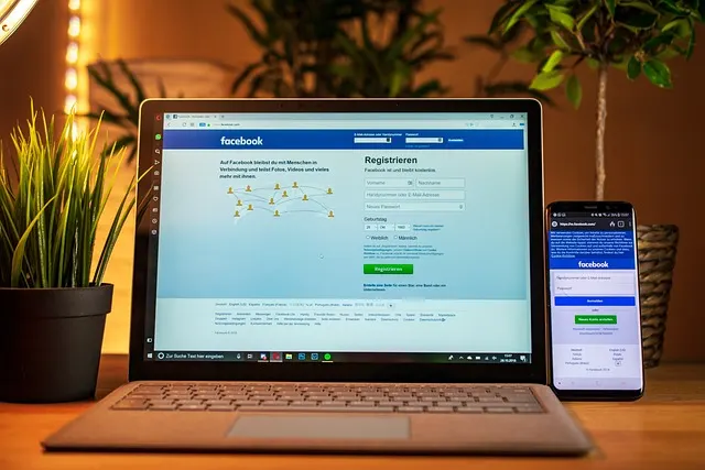 Registrierung mit Facebook auf Michverlieben.com
